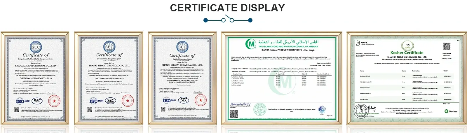 Certification Certificate Certification Certificate