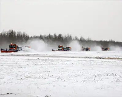 Deicing Solid Potassium Acetate for Railway Platform Ice Management