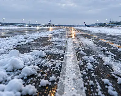 When Should Airports Use Snow Melting Solid Potassium Acetate?